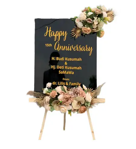 Papan Bunga Akrilik Karanglor